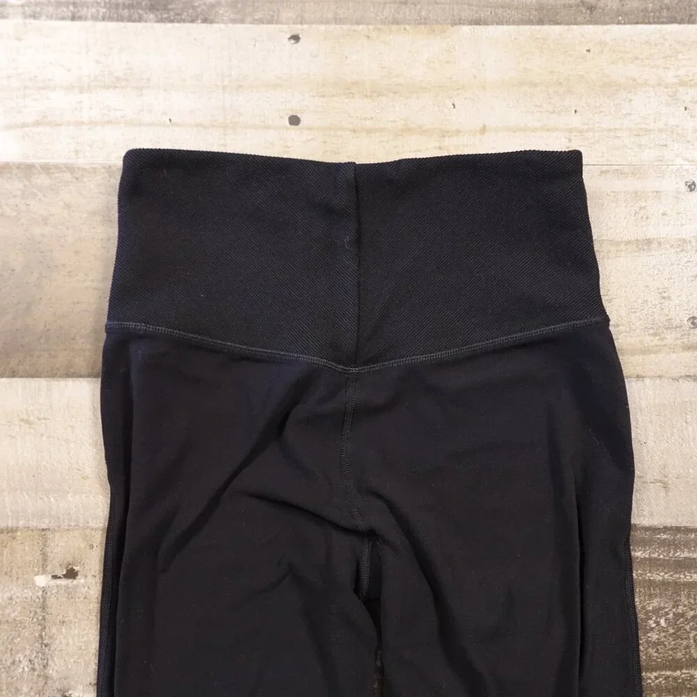 Athleta Studio Flare Pant Women’s XS‎ Black Yoga Athletic 33” Inseam